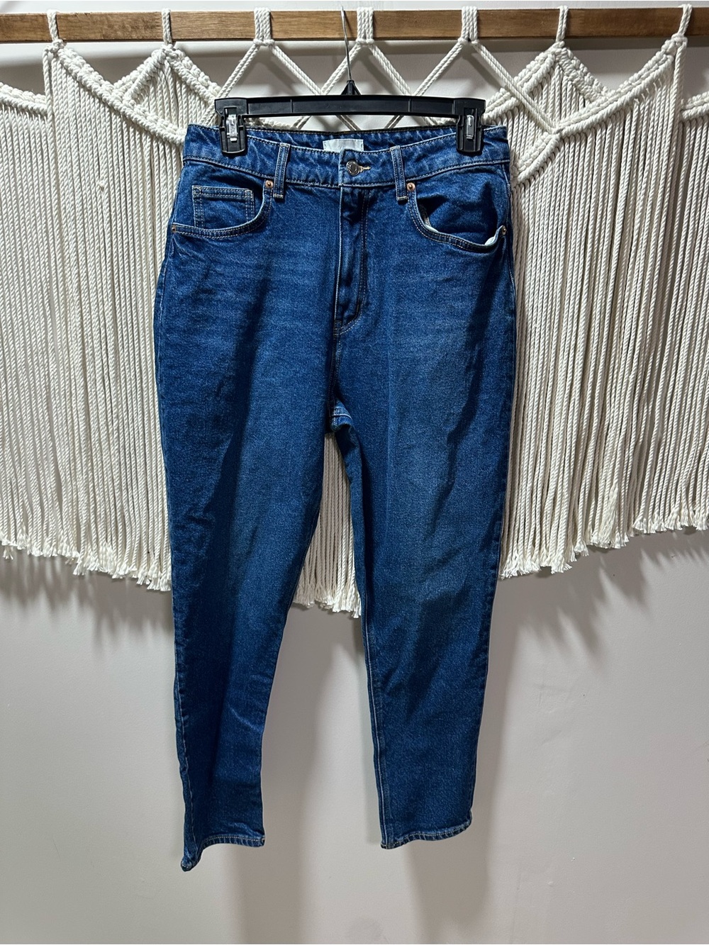 H&M Indigo High-Rise Women's Jeans